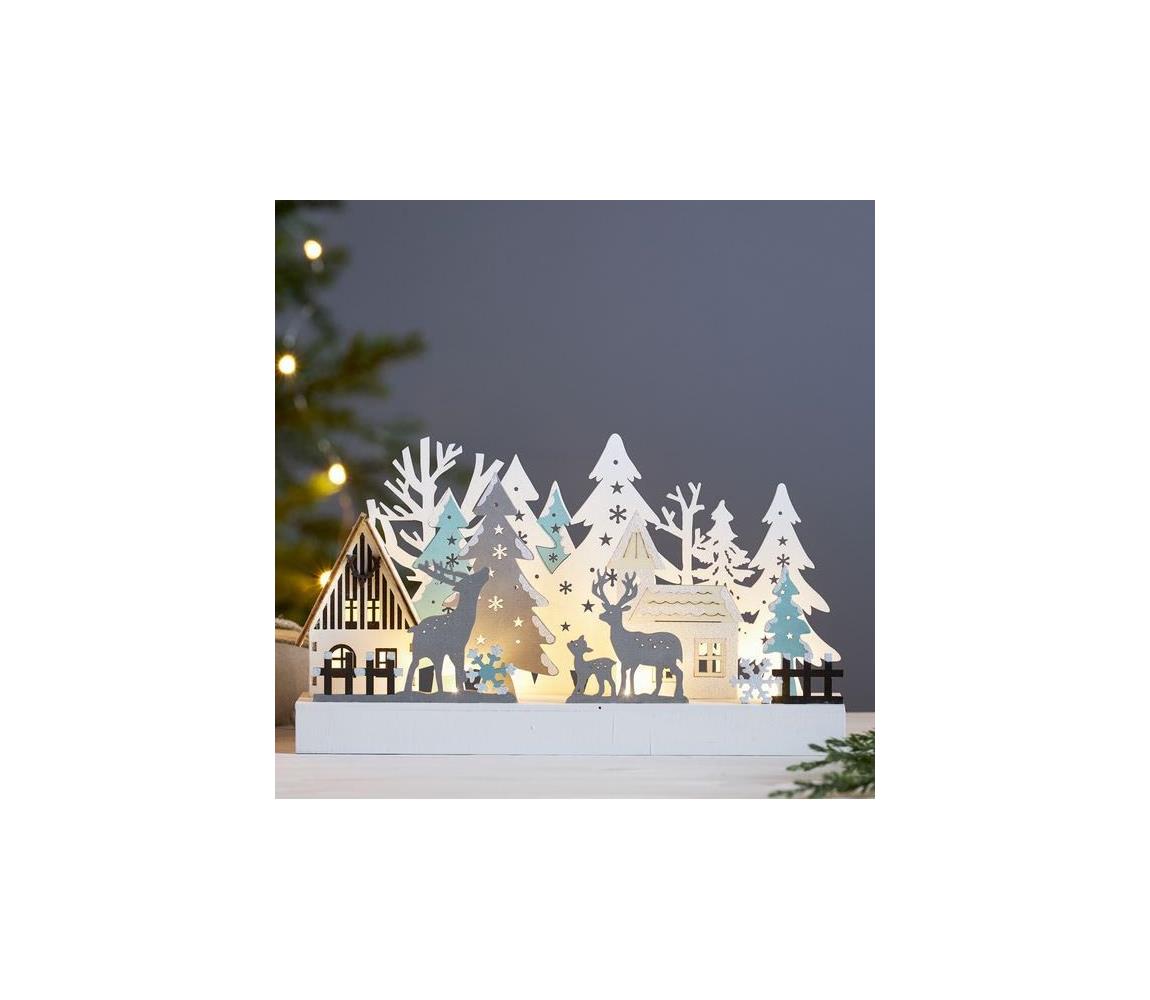 Eglo Eglo 410392 - LED Vánoční dekorace REINBEK 6xLED/0,03W/2xAA EG410392