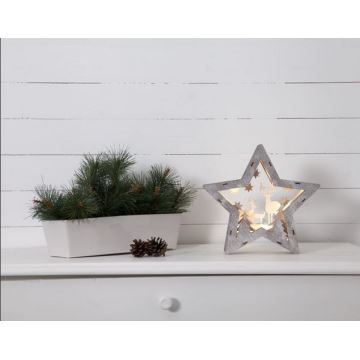 Eglo - LED Vánoční dekorace 10xLED/0,03W/2xAAA