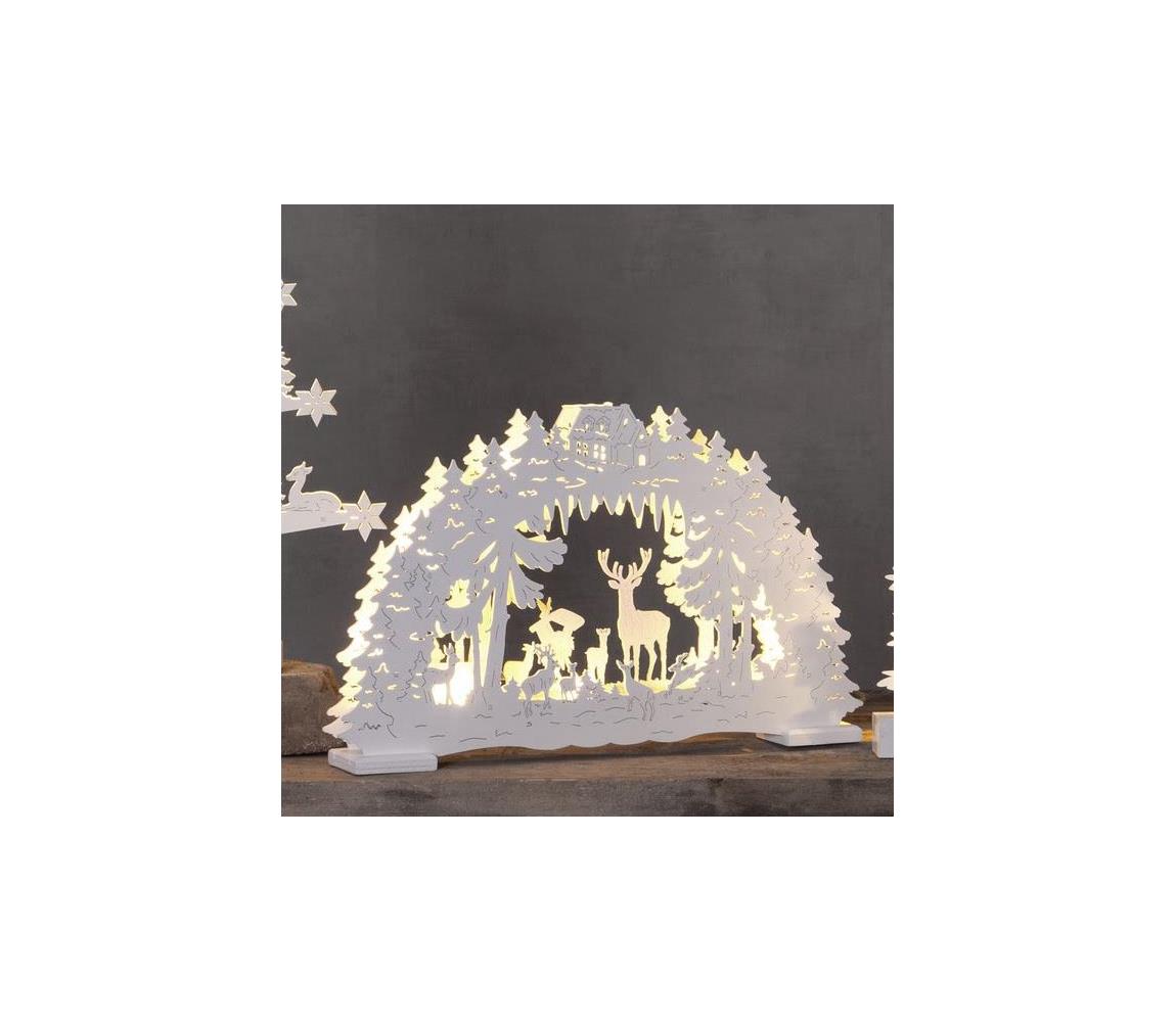 Eglo Eglo 410428 - LED Vánoční dekorace FAUNA 10xLED/0,064W/3xAA EG410428