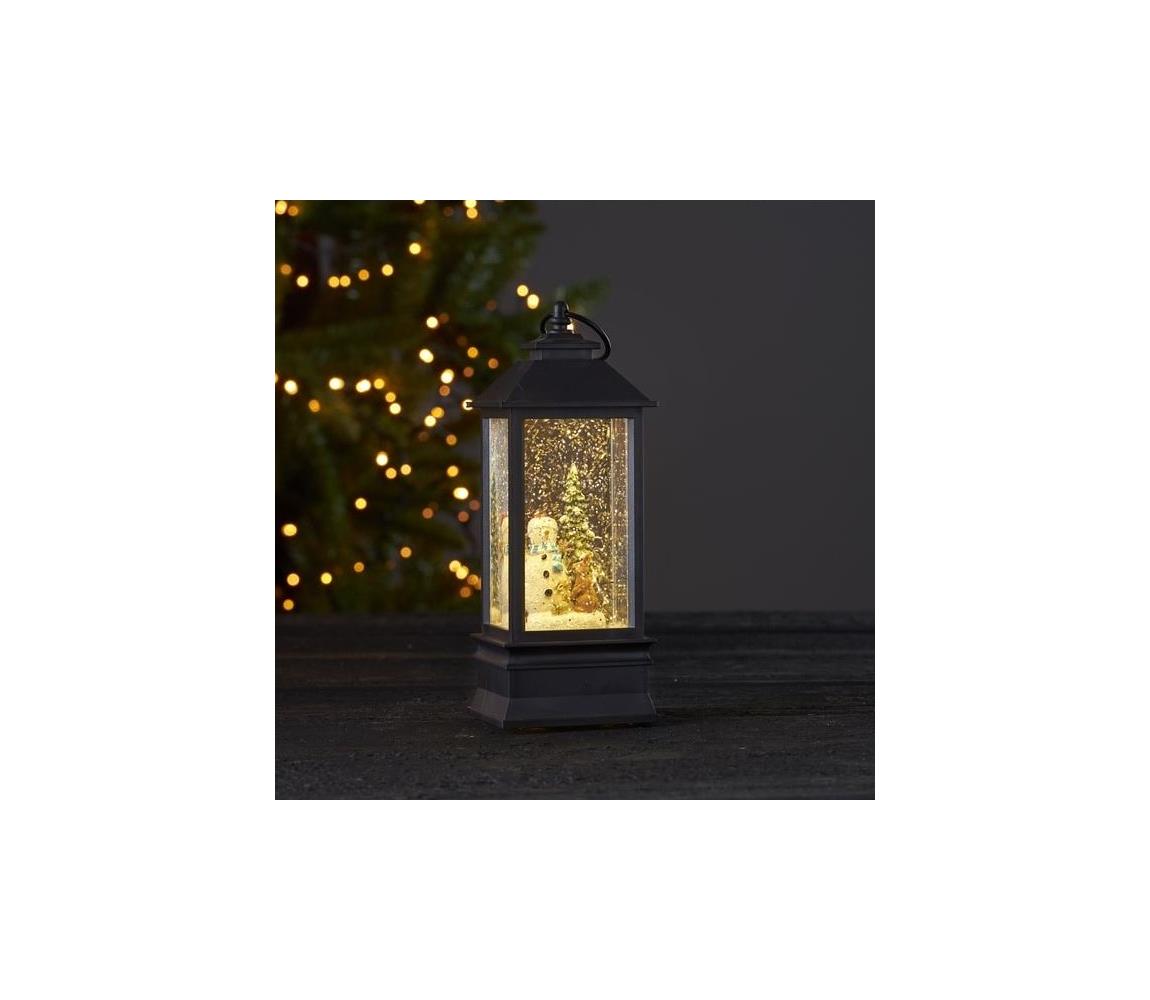 Eglo Eglo 411232 - LED Vánoční dekorace VINTER 1xLED/0,064W/3xAAA černá EG411232