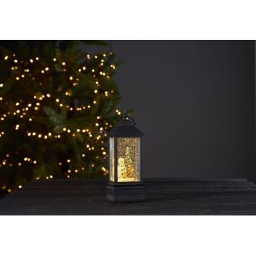 Eglo - LED Vánoční dekorace 1xLED/0,064W/3xAAA černá