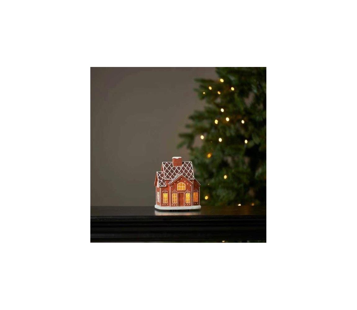 Eglo Eglo 411476 - LED Vánoční dekorace GINGERVILLE 2xLED/0,06W/3xAAA EG411476