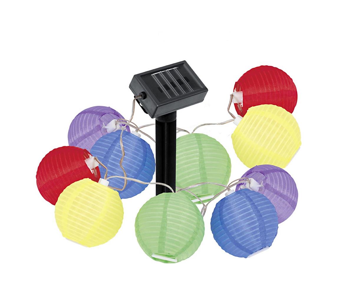 Eglo EGLO 47339 - Solární zahradní svítidlo balónky 10xLED/0,075W IP44 