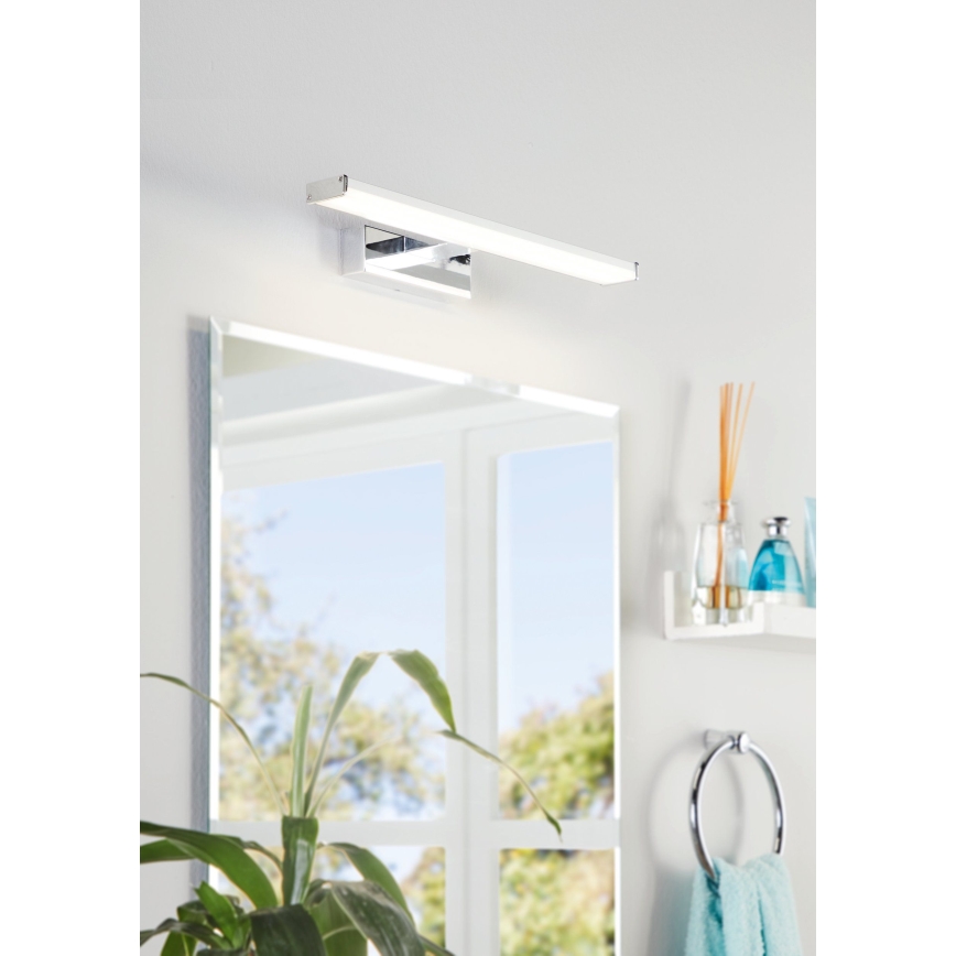 Eglo 74051 - LED Koupelnové osvětlení zrcadla GALENZANA LED/7,4W/230V 4000K 40 cm IP44 chrom