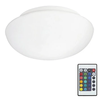 Eglo 75351 - LED RGB Stmívatelné stropní svítidlo ELLA-C 1xE27/7,5W/230V + dálkové ovládání
