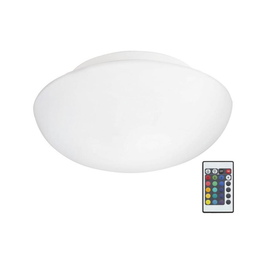 Eglo 75352 - LED RGB Stmívatelné stropní svítidlo ELLA-C 2xE27/7,5W/230V + dálkové ovládání