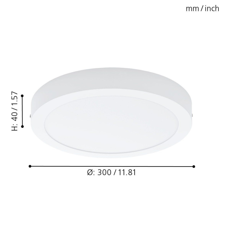 Eglo 78203 - LED Stropní svítidlo FUEVA LED/22W/230V