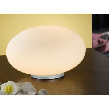 EGLO 87276 - Stolní lampa NARO 1xE27/60W bílá