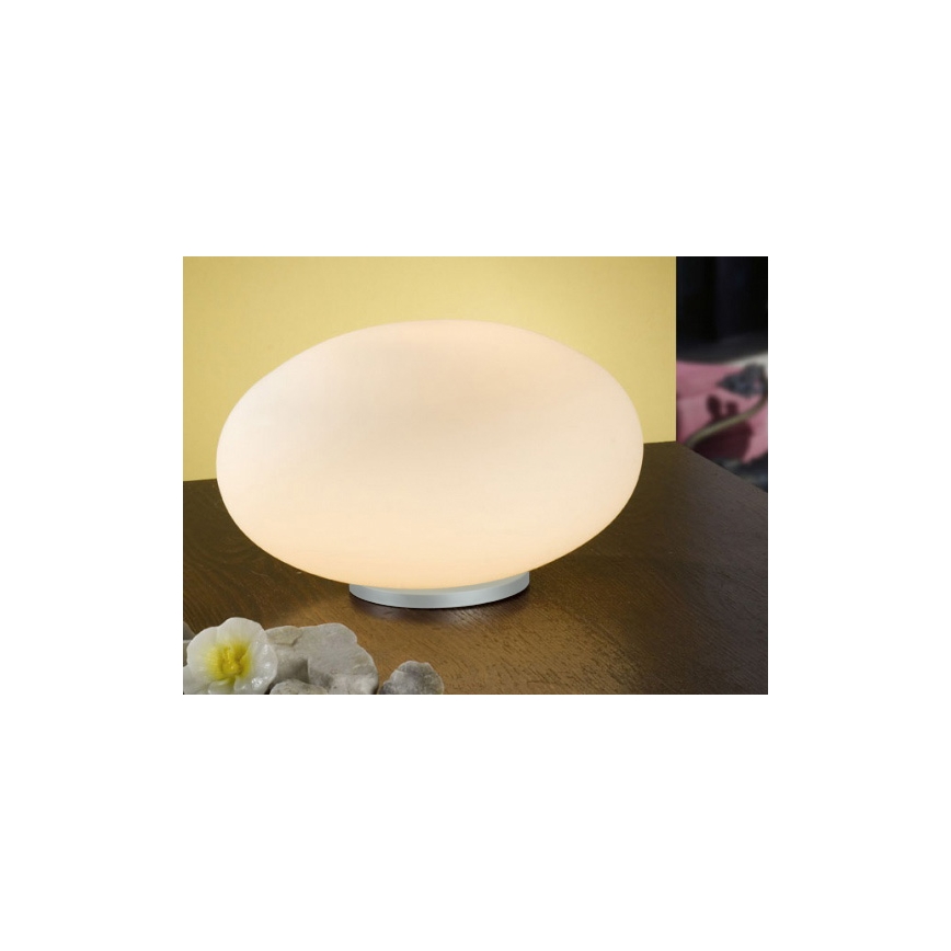 EGLO 87276 - Stolní lampa NARO 1xE27/60W bílá