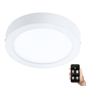 Eglo - LED Stmívatelné koupelnové stropní svítidlo LED/16,5W/230V 2700-6500K IP44 ZigBee