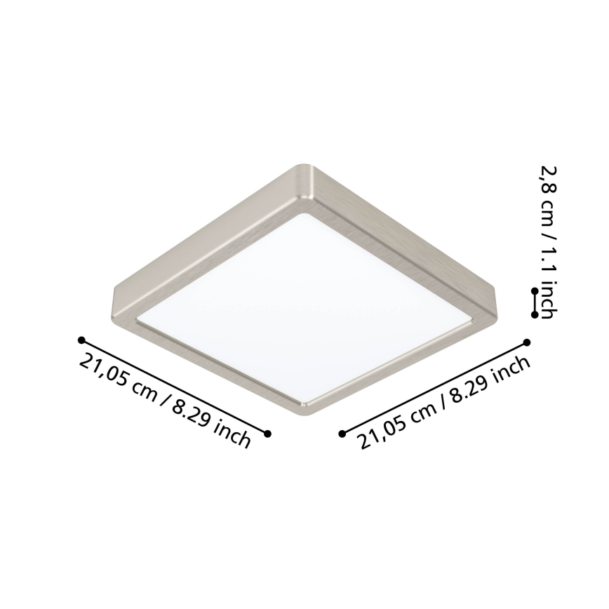 Eglo - LED Stmívatelné koupelnové svítidlo LED/16,5W/230V IP44 ZigBee