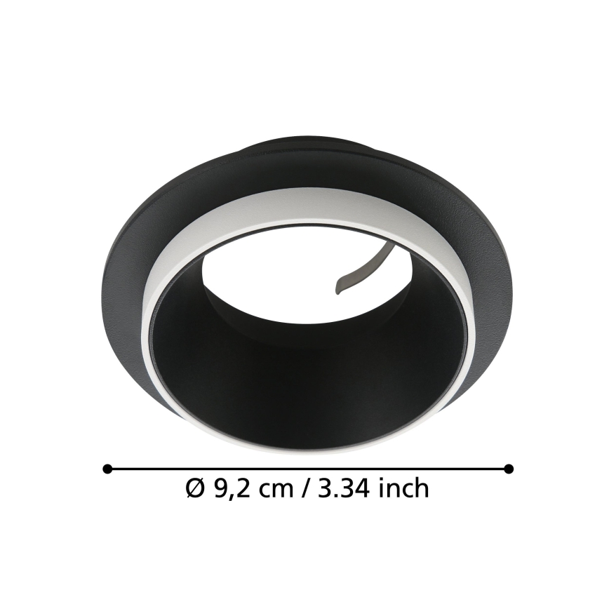 Eglo - Podhledové svítidlo 1xGU10/35W/230V černá