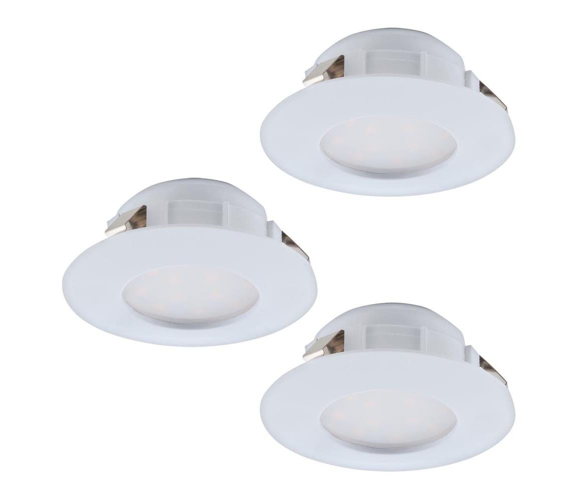 Eglo Eglo 95821- SADA 3x LED Koupelnové podhledové svítidlo PINEDA 1xLED/6W/230V IP44 EG95821