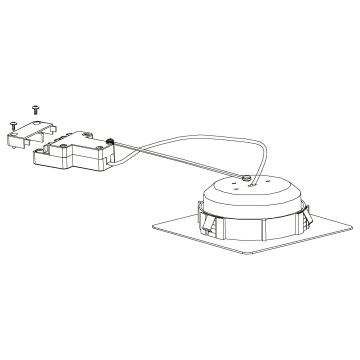 Eglo - SADA 3x LED podhledové svítidlo PINEDA 1xLED/6W/230V