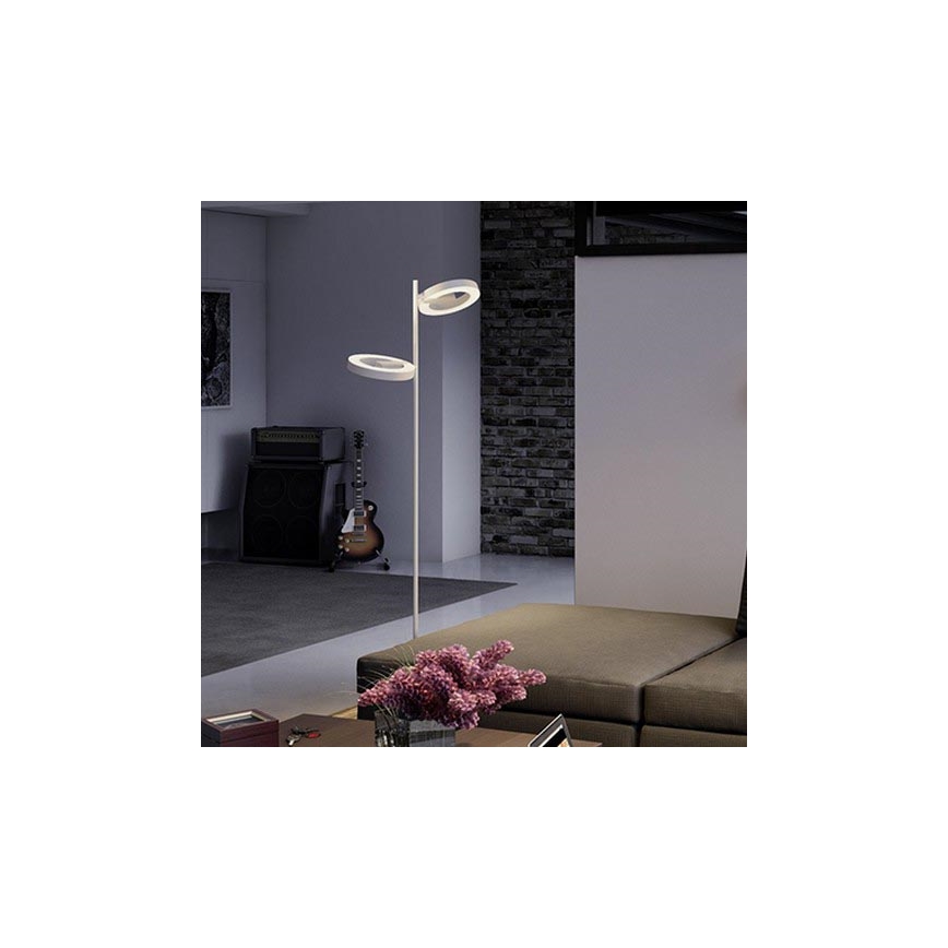 Eglo 96659 - LED Stmívatelná dotyková stojací lampa ALVENDRE 2xLED/12W/230V 2700-6500K