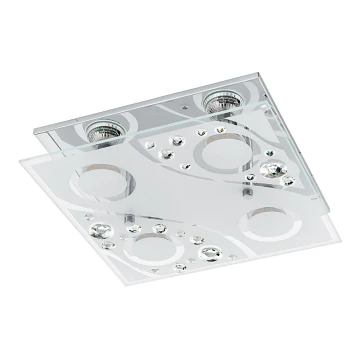 Eglo 96999 - LED Stropní svítidlo AQUILA 4xGU10/3W/230V