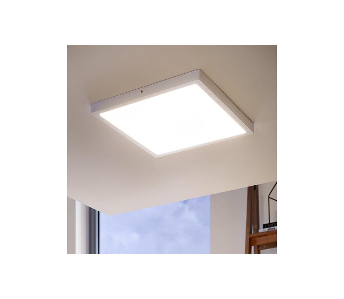 Eglo Eglo 97264 - LED Stropní svítidlo FUEVA 1 1xLED/25W/230V bílá hranatý 2500 lm 