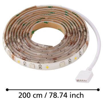 Eglo - RGB LED Stmívatelný pásek LED/10W/230V IP20 2m