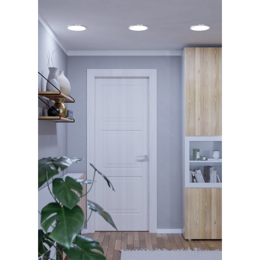 Eglo - LED Stmívatelné koupelnové podhledové svítidlo LED/16,5W/230V IP44 ZigBee