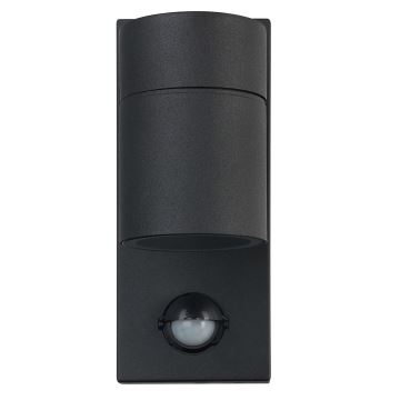 Eglo - LED Venkovní nástěnné svítidlo se senzorem 1xGU10/3W/230V IP44