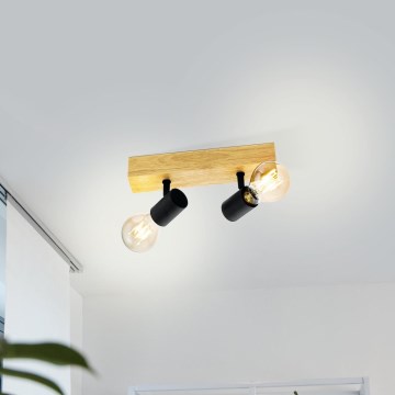 Eglo - Bodové svítidlo TOWNSHEND 2xE27/60W/230V