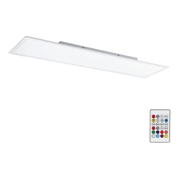 Eglo - LED RGBW Stmívatelné stropní svítidlo LED/32,5W/230V 2700-6500K 120x30 cm + dálkové ovládání