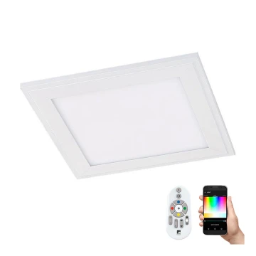 Eglo - LED RGBW Stmívatelné svítidlo SALOBRENA-C LED/16W + dálkové ovládání