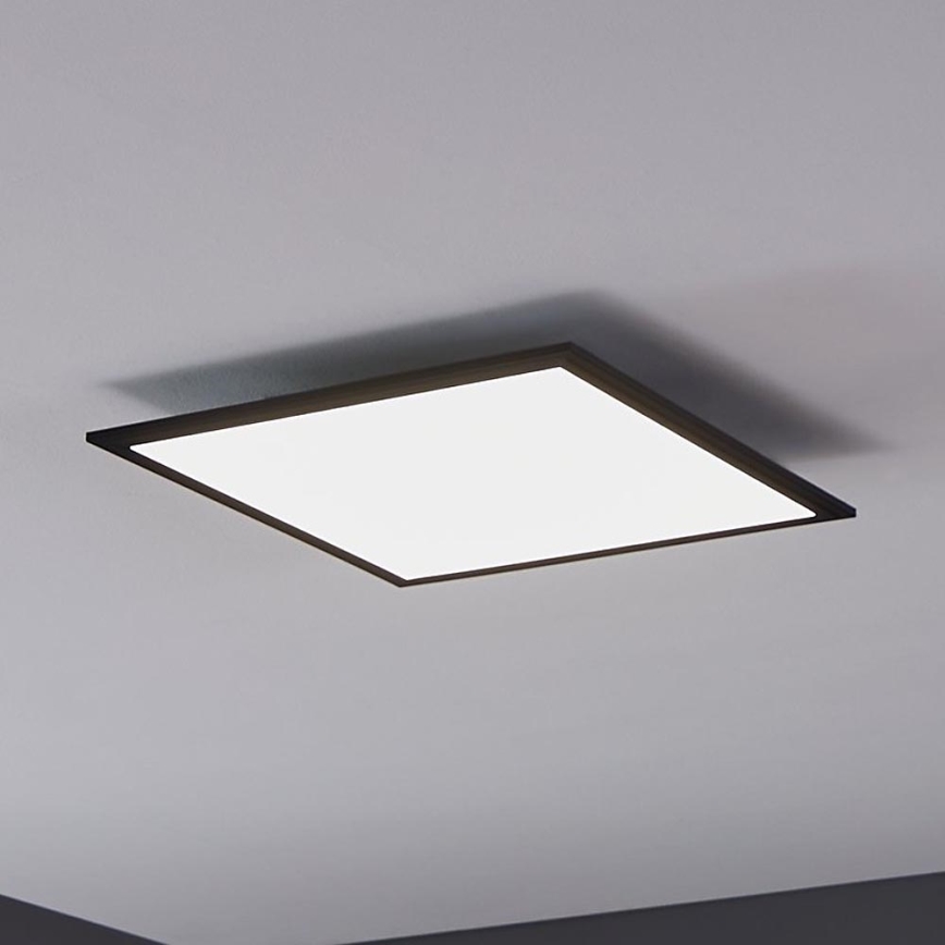 Eglo - LED Stropní svítidlo LED/21,5W/230V 45x45 cm černá