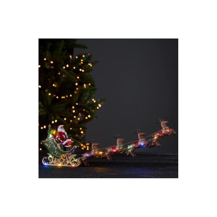 Eglo - LED Vánoční dekorace 15xLED/0,03W/3xAAA