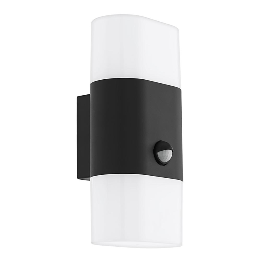 Eglo - LED Venkovní nástěnné svítidlo se senzorem 2xLED/5,5W/230V IP44