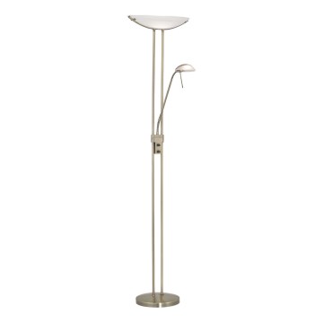 EGLO - Stmívatelná stojací lampa BAYA 1xR7s/230W + 1xG9/33W bronz