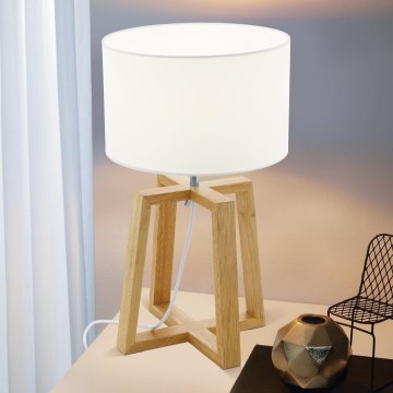 Eglo - Stolní lampa 1xE27/60W/230V - FSC certifikováno