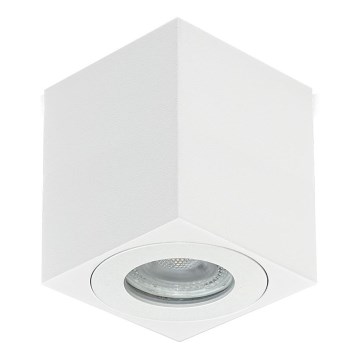 Emithor 48622 - Koupelnové bodové svítidlo ALUX 1xGU10/35W/230V IP44 hranatý bílá