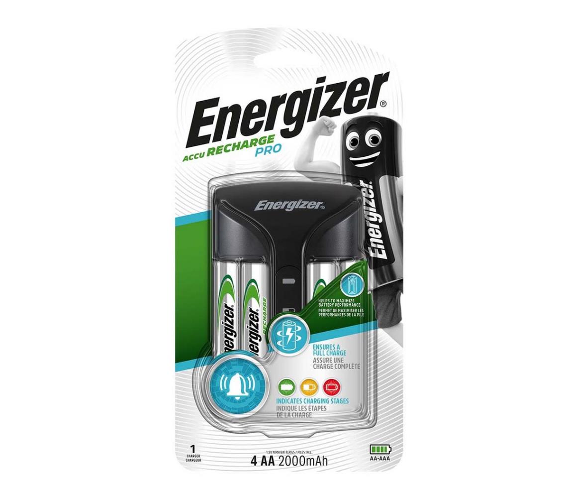 Energizer Energizer - Nabíječka baterií NiMH 7W/4xAA/AAA 2000mAh 230V NE0478