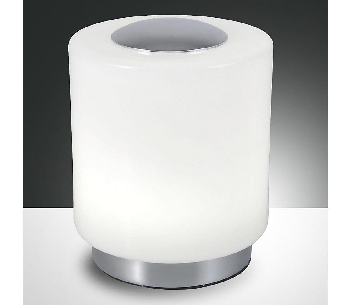 Fabas Luce Fabas Luce 3257-30-138 - LED Stmívatelná stolní lampa SIMI LED/8W/230V stříbrná 
