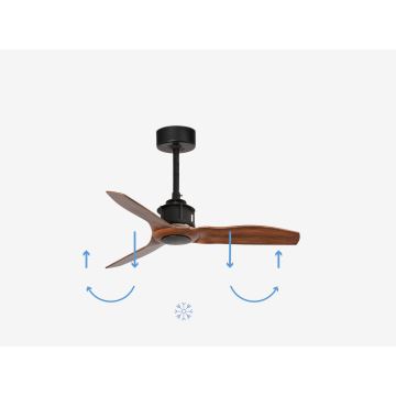 FARO 33425 - Stropní ventilátor JUST FAN pr. 81 cm + dálkové ovládání