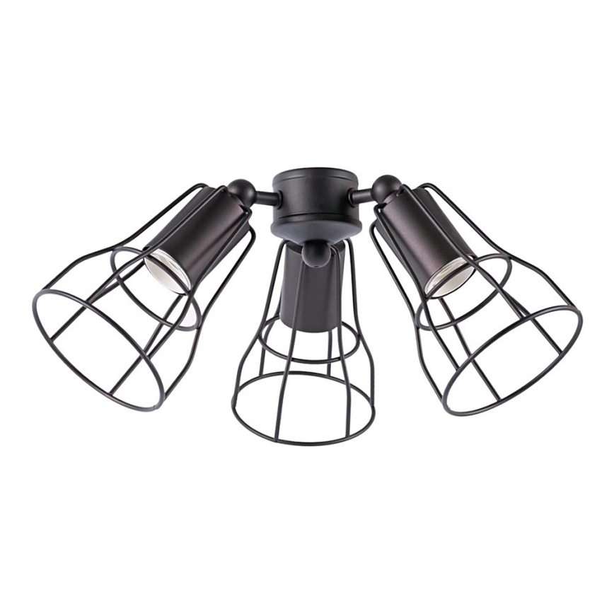 FARO 33714 - Svítidlo pro ventilátor YAKARTA 3xE27/60W/230V hnědá