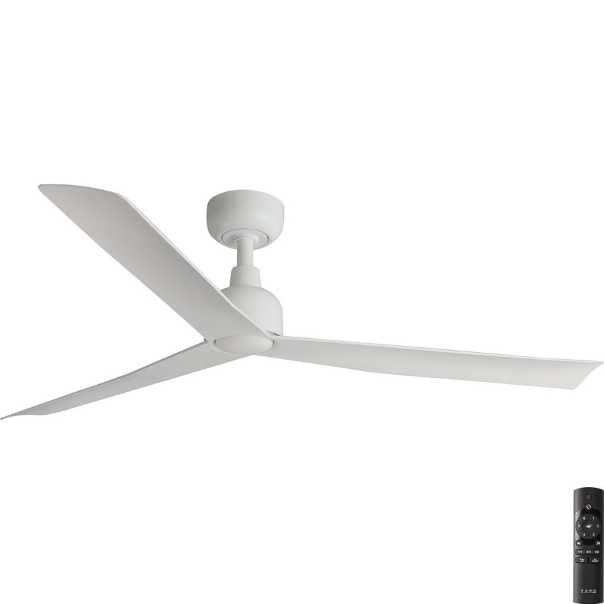 FARO 34274 - Stropní ventilátor MARINE M bílá pr. 125 cm IP44 + dálkové ovládání