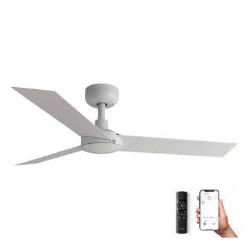 FARO 34288WP - Stropní ventilátor CRUISER S bílá pr. 106 cm SMART + dálkové ovládání