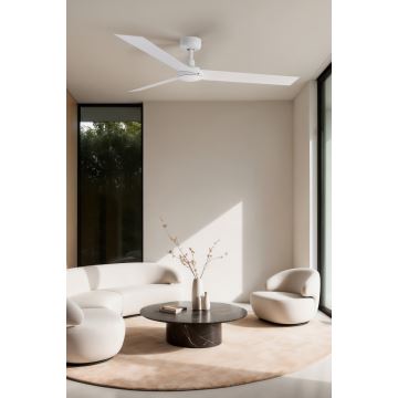 FARO 34290WP - Stropní ventilátor CRUISER L bílá pr. 132 cm SMART + dálkové ovládání