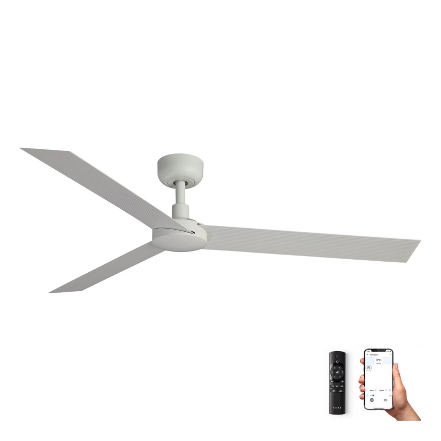 FARO 34292WP - Stropní ventilátor CRUISER XL bílá pr. 160 cm SMART + dálkové ovládání