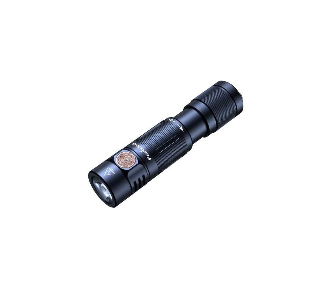 Fenix Fenix E05RBLC - LED Nabíjecí svítilna LED/USB IP68 400 lm 30 h FE0010