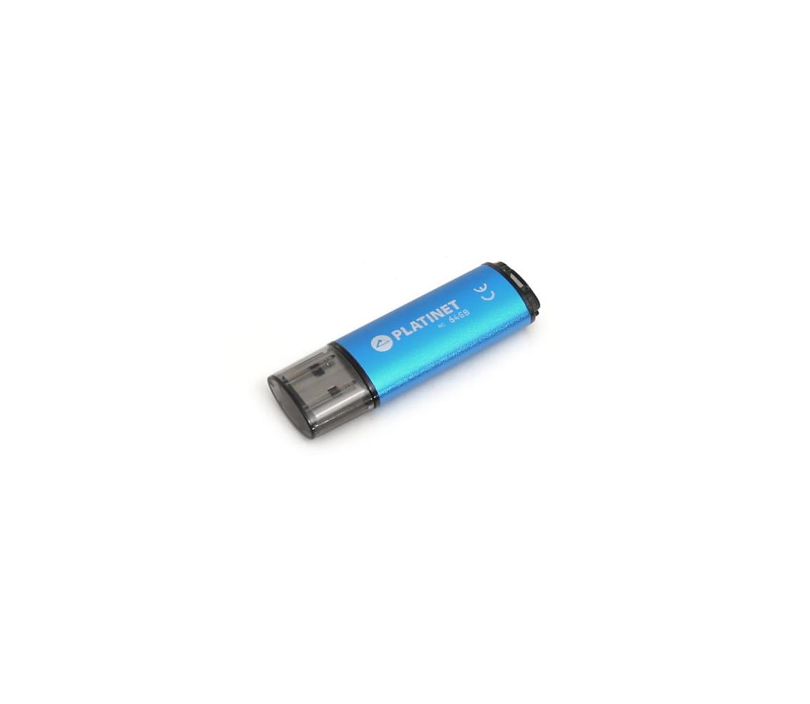 Platinet Flash Disk USB 64GB modrá PL0183