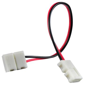 Flexibilní oboustranný úhlový konektor pro 2pinové LED pásky 8 mm
