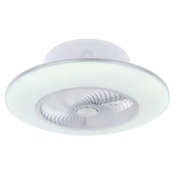 Globo - LED Stmívatelné stropní svítidlo s ventilátorem LED/40W/230V + dálkové ovládání