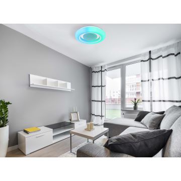 Globo - LED RGBW Stmívatelné stropní svítidlo LED/18W/230V 2700-6500K + dálkové ovládání