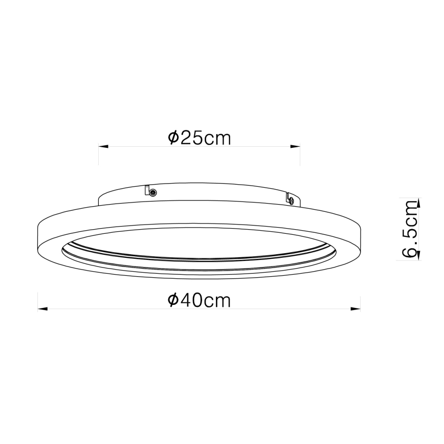 Globo - LED RGBW Stmívatelné stropní svítidlo LED/24W/230V 2700-6000K + dálkové ovládání