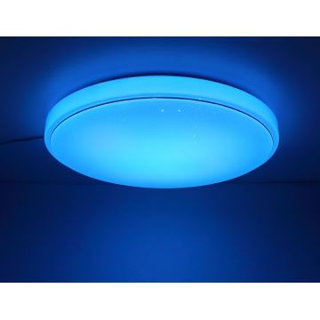 Globo - LED RGB Stmívatelné stropní svítidlo LED/40W/230V + dálkové ovládání