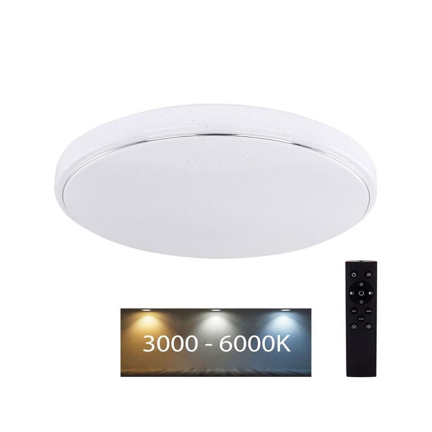 Globo - LED RGBW Stmívatelné stropní svítidlo LED/40W/230V 3000-6000K+ dálkové ovládání