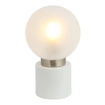 Globo - Stolní lampa 1xE14/25W/230V bílá